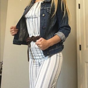 Striped Jumpsuit